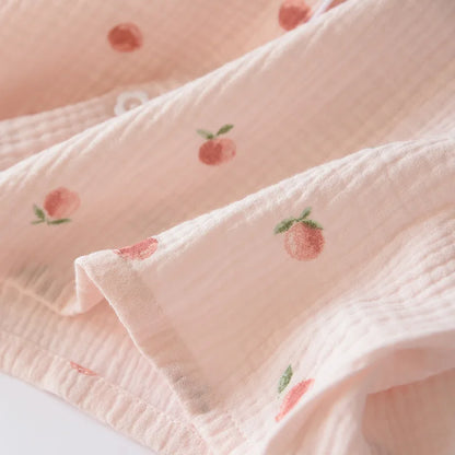 Peachy Breeze Pajama Set