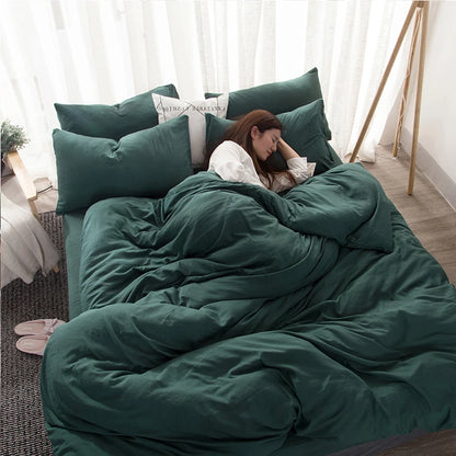 Evergreen Calm Bedding Set