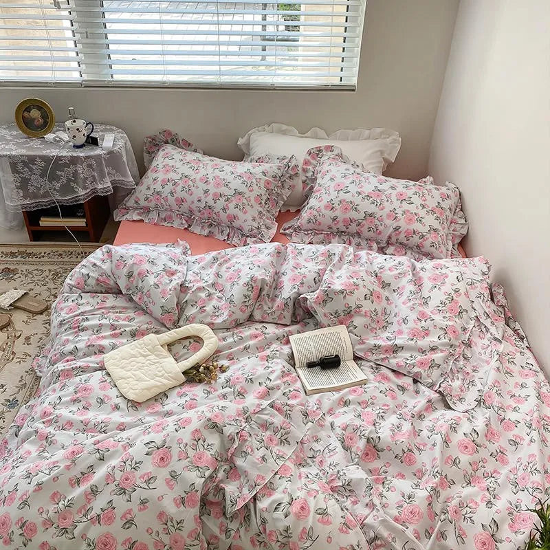 Rose Petal Reverie Bedding Set