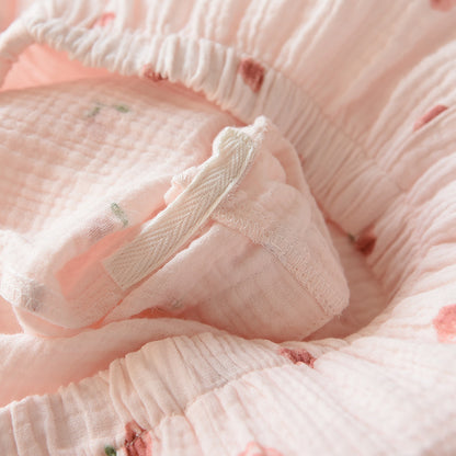 Peachy Breeze Pajama Set