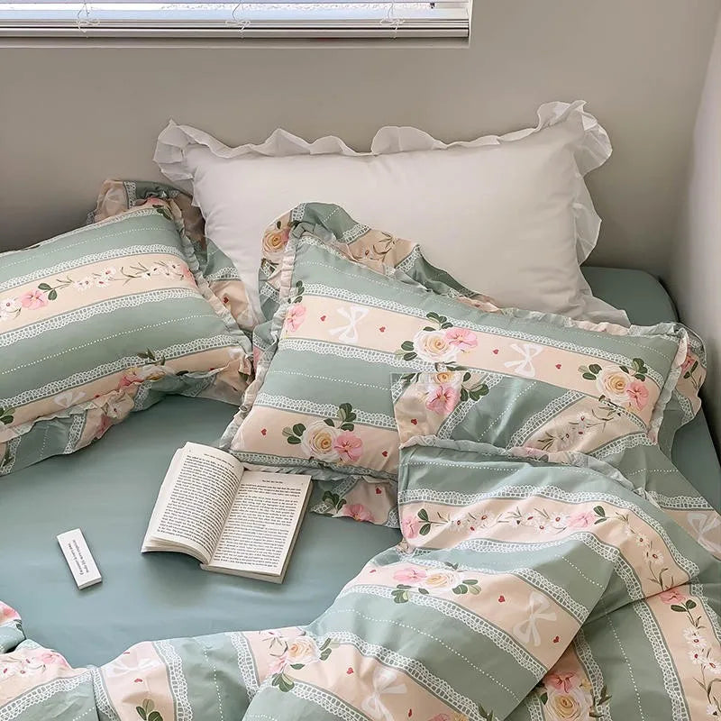 Serene Stripes Bedding Set