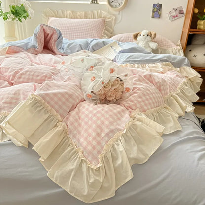 Playful Gingham Ruffle Collection