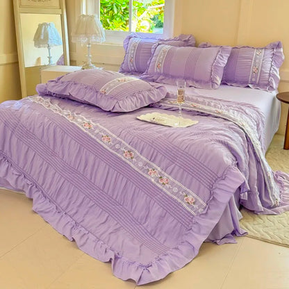 Romantic Ruffle Bedding Set