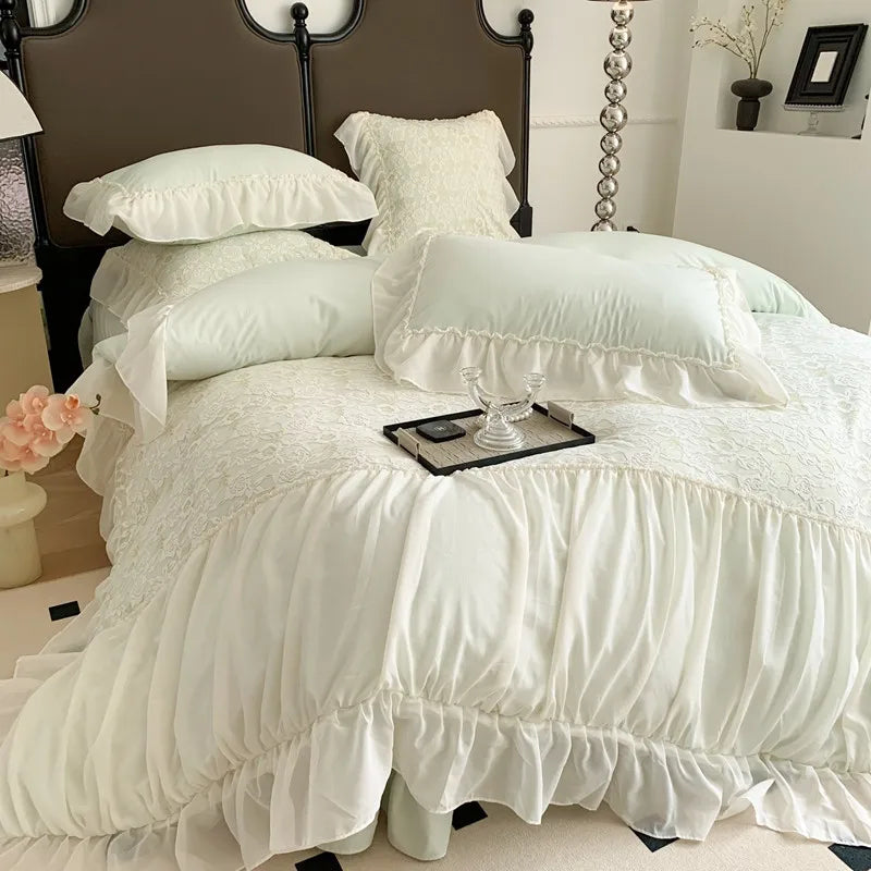 Luxe Ruffle Bedding Set