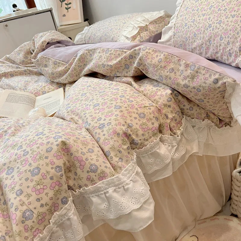 Pastel Floral Dreams Bedding Set