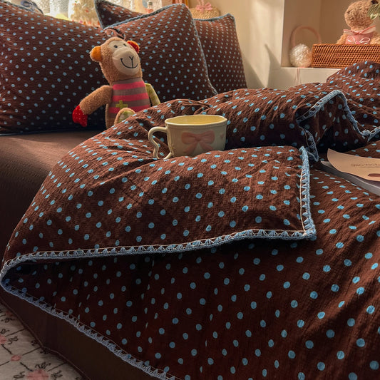 Retro Dot Polka Dot Bedding Collection