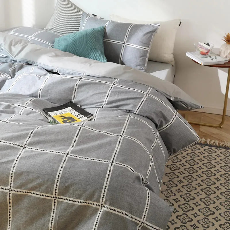 Plaid Comfort Bedding Set