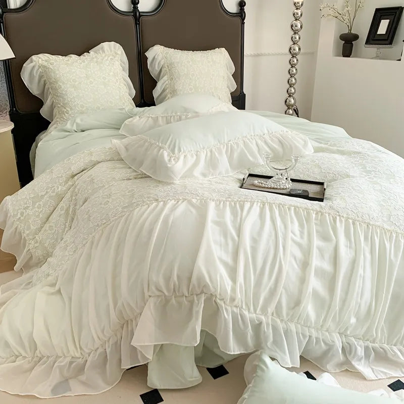 Luxe Ruffle Bedding Set