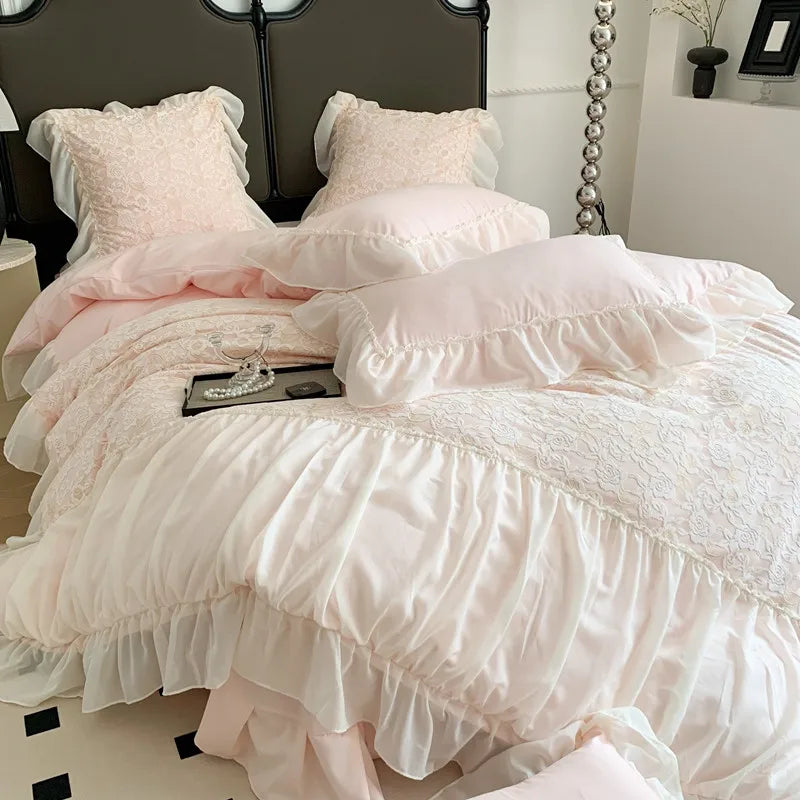 Luxe Ruffle Bedding Set