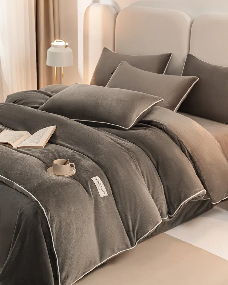 Plush Velvet Bedding Collection