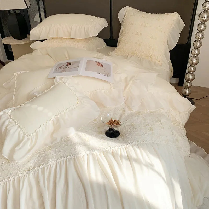 Luxe Ruffle Bedding Set