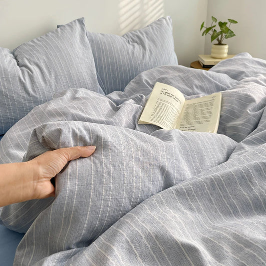 Soft Pinstripe Bedding Collection