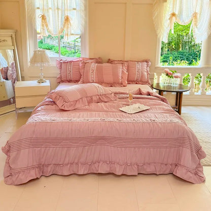 Romantic Ruffle Bedding Set