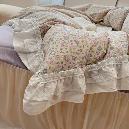 Pastel Floral Dreams Bedding Set