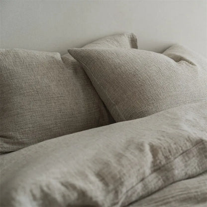 Rustic Comfort Bedding Set / Muted Ash Gray