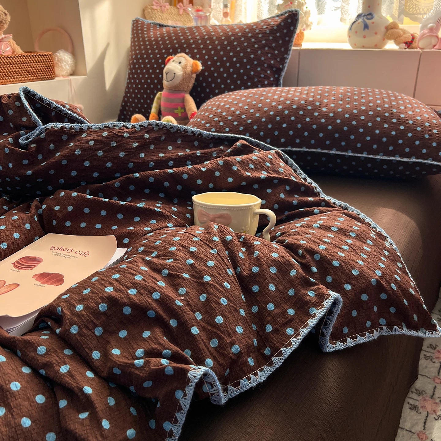 Retro Dot Polka Dot Bedding Collection