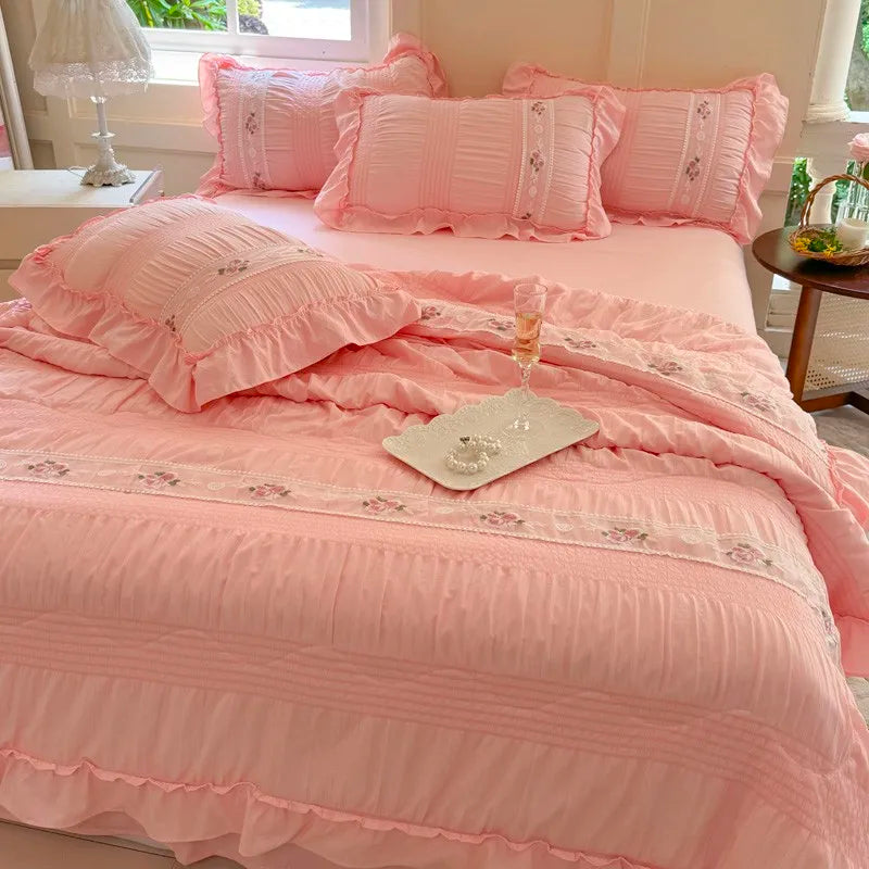 Romantic Ruffle Bedding Set