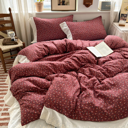 Heirloom Bloom Floral Ruffle Bedding Collection