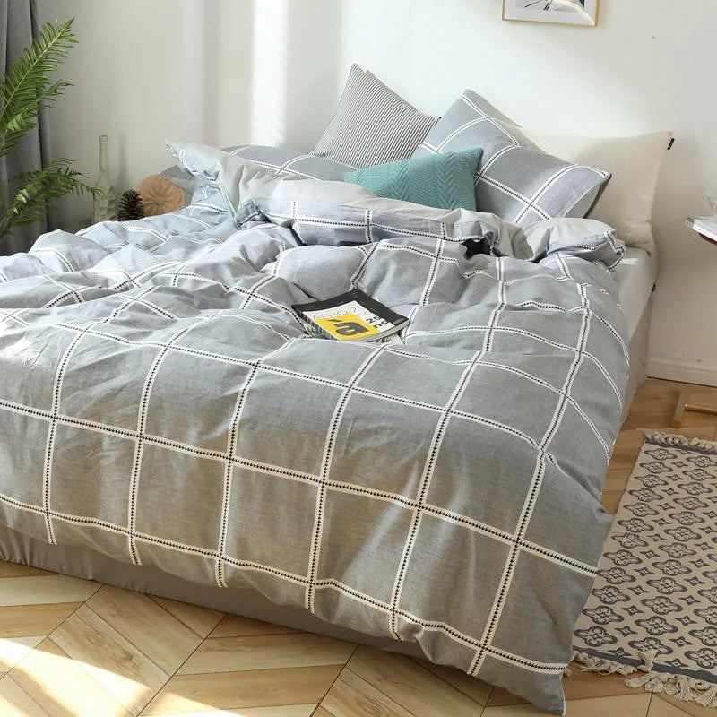 Plaid Comfort Bedding Set