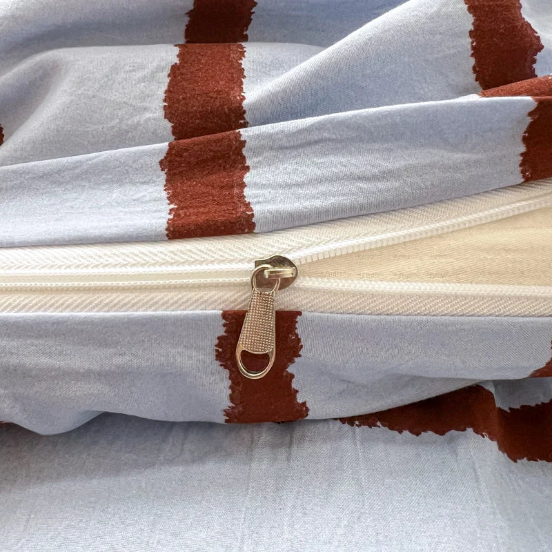 Relaxed Stripe Bedding Collection - WhisperLinens