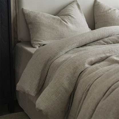 Rustic Comfort Bedding Set / Muted Ash Gray