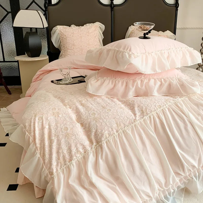 Luxe Ruffle Bedding Set