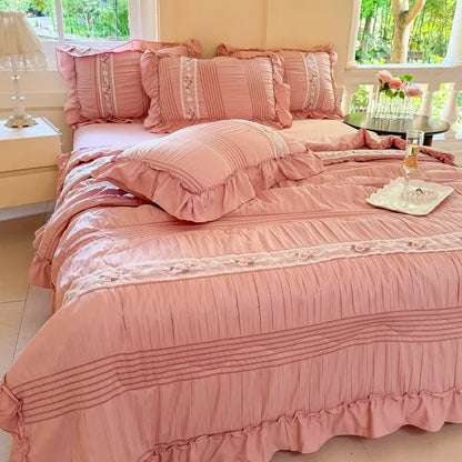 Romantic Ruffle Bedding Set