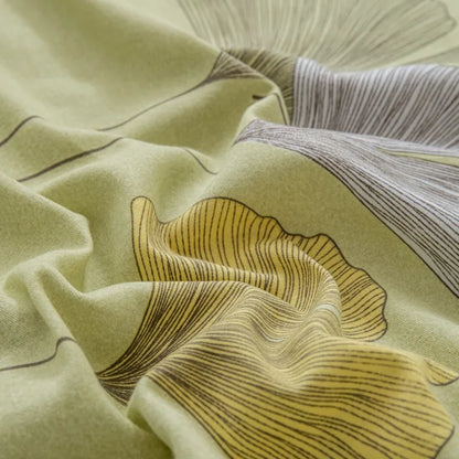 Golden Ginkgo Dreams Bedding Set