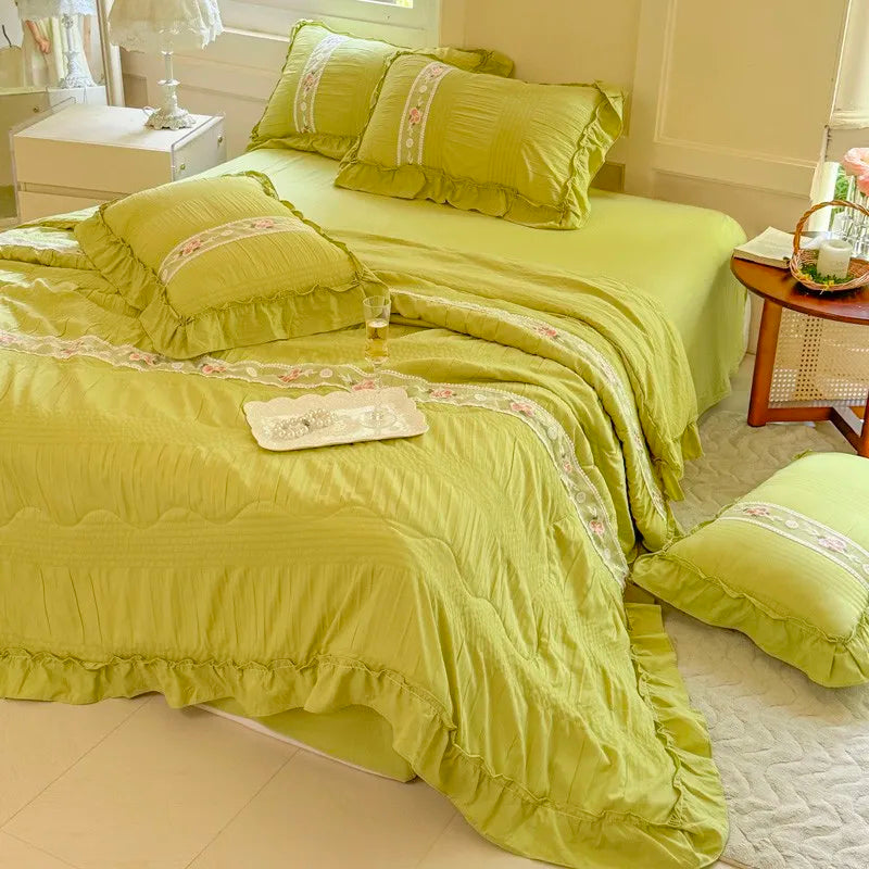 Romantic Ruffle Bedding Set