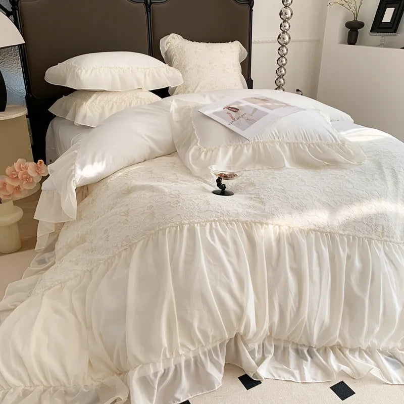 Luxe Ruffle Bedding Set