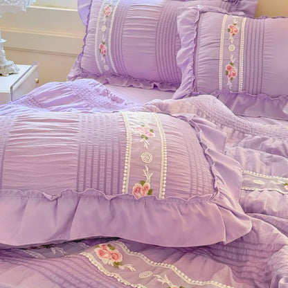 Romantic Ruffle Bedding Set