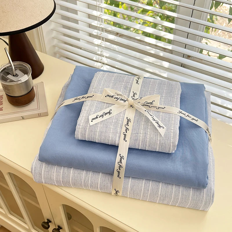 Soft Pinstripe Bedding Collection