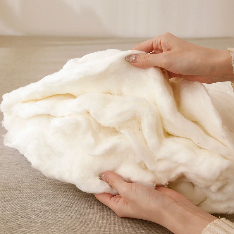 WhisperLinens Cotton Comfort Pillow