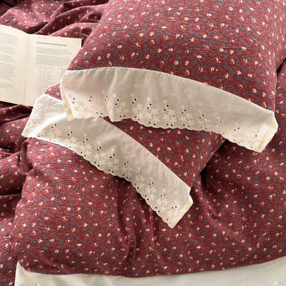 Heirloom Bloom Floral Ruffle Bedding Collection