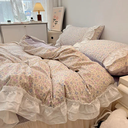 Pastel Floral Dreams Bedding Set