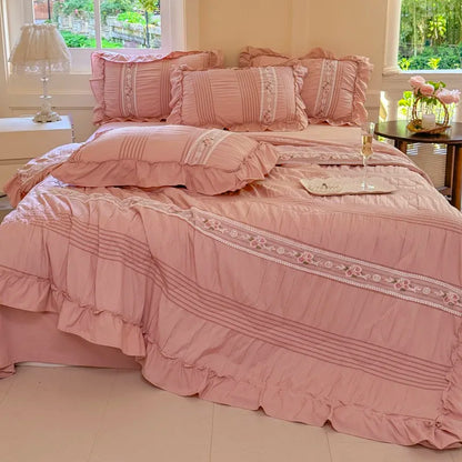 Romantic Ruffle Bedding Set