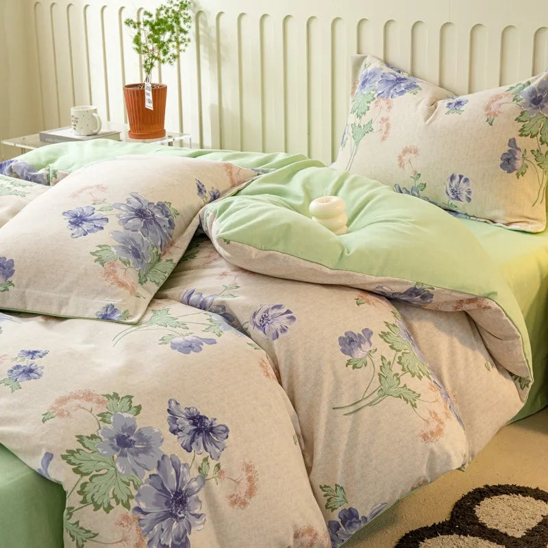 Lavender Petals Delight Bedding Set