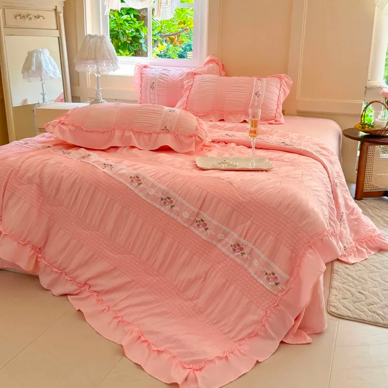 Romantic Ruffle Bedding Set