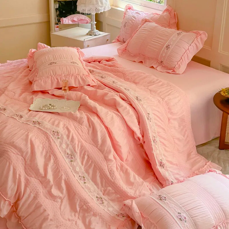 Romantic Ruffle Bedding Set