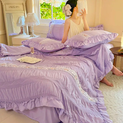 Romantic Ruffle Bedding Set