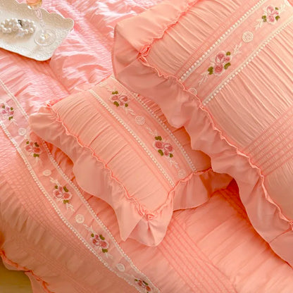 Romantic Ruffle Bedding Set