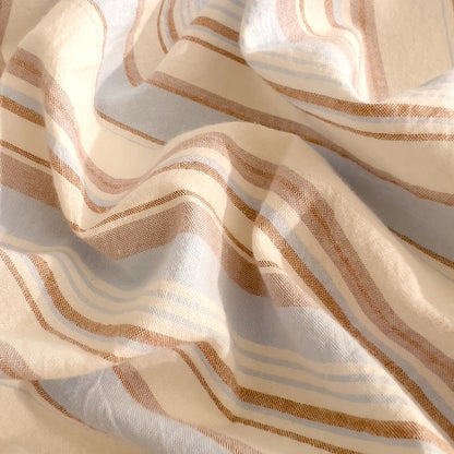 Washed Cotton Stripe Bedding Collection