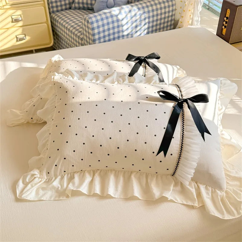 Sweet Bow Ruffle Bedding Collection
