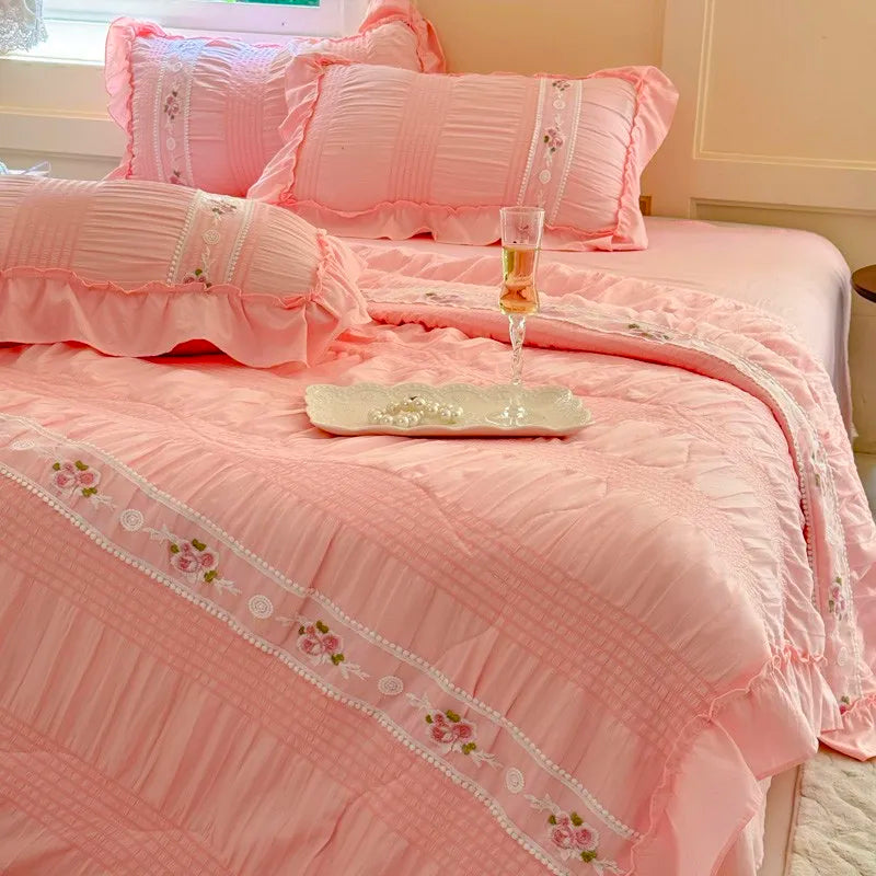 Romantic Ruffle Bedding Set