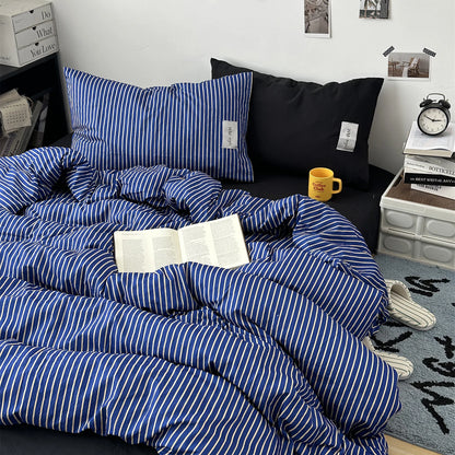 Minimalist Stripe Bedding Collection - WhisperLinens