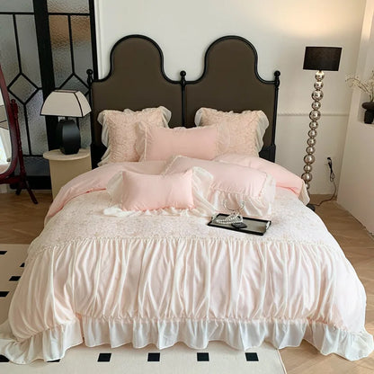 Luxe Ruffle Bedding Set