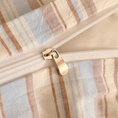 Washed Cotton Stripe Bedding Collection