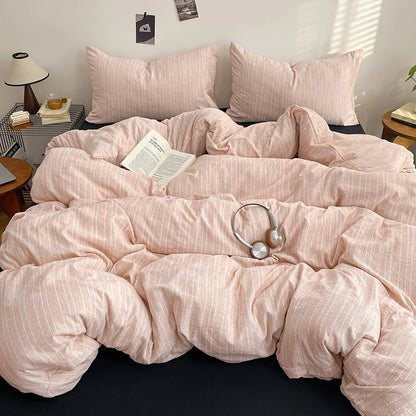 Blush Pink Thin Stripe