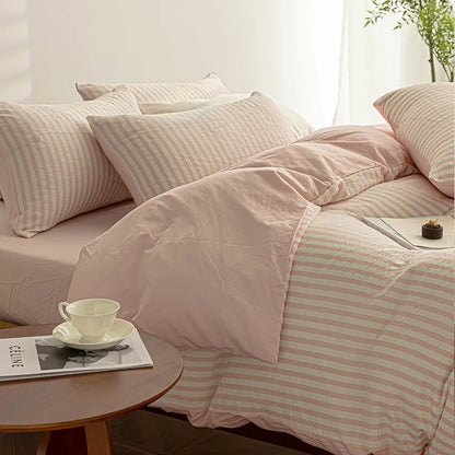 Seaside Seersucker Cotton Bedding Collection