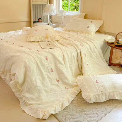 Romantic Ruffle Bedding Set